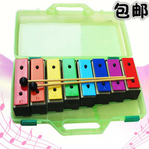 Eight-tone special price Orff music teaching aids Percussion instruments childrens color single 8-tone sound brick aluminum plate piano sound block