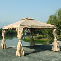 Roman tent outdoor canopy awning yurt campaign advertising tent roof cloth gauze transparent curtain