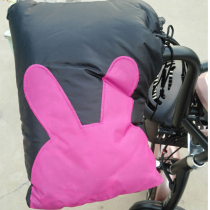 New winter electric car motorcycle warm gloves rain proof thick cotton handguard handlebar cover pure new silk cotton