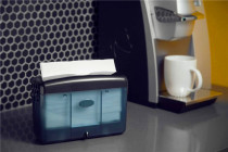 Hotel hospital desktop kitchen toilet paper box rack household tissue box suction cup simple non-punching