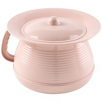 Plastic spittoon urine bucket with lid adult thickened elevated cap extra-large night pot portable female home night bucket