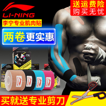 Intramuscular effect patch rehabilitation Li Ning muscle paste sports bandage muscle strain patch medical tape professional athletes