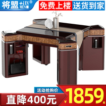Jiangmeng new mahjong machine automatic high-grade mahjong machine Commercial household luxury mahjong table table dual-use machine hemp