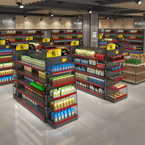 Supermarket shelf Convenience store department store shelf Snack shelf Snack stationery commissary multi-layer single-sided wall