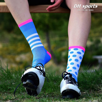 New DH SPORTS riding SPORTS socks four seasons long tube compression bicycle men and women wear-resistant socks