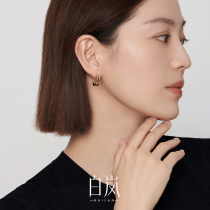 White Gold Ear Nail Woman 925 Silver Small Crowddesign Sensation Spring Summer Earrings Light Lavish Fashion Minimalist Ear Accessories ED1989