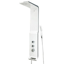 German Hansgeia flying rain 180 white 2-speed lifting shower plate 27008400