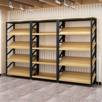 Creative multi-layer fruit shelf shelf display cabinet slope display cake fruit Zhongdao cabinet supermarket snack rack