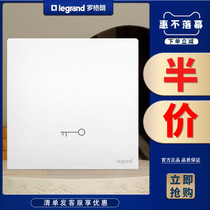 Legrand switch socket Weilai ceramic white access control go out button key reset doorbell switch Type 86