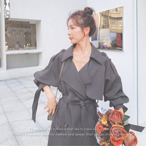 GROS SNIDEL 2021 autumn hanging thin suit collar jacket classic temperament waist small windbreaker
