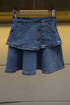 AIVEI Ivy 2021 Summer Counter New Washed Denim Skirt N72C4408 $1380