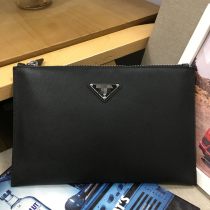 Hand Bag Mens Head Layer Bull Leather New Business Fashion Envelope Handgrip Bag Genuine Leather Large Capacity Hand Grab Bag
