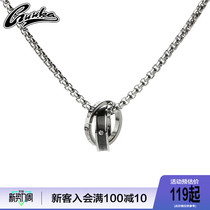 Guuka Tide Bracket Necklace Men and Women in the summer of Song Yaxuans same couple hip hop crane accessories