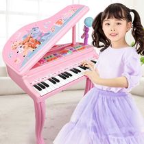Electronic piano childrens mini childrens piano small mini version singing with microphone toy girl 2021 New