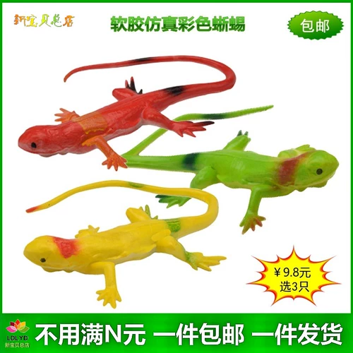 Реалистичная игрушка из мягкой резины, модель животного для ползания, паук