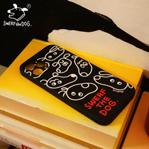 StD homemade proud puppy original illustration Rubiks Cube silicone soft shell fine hole black phone case