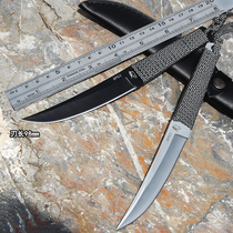 Knives cold weapons military knives outdoor knives high hardness straight knives cutting tritium gas knives
