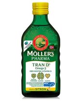PY12 Norway Mollers Mules Adult Childrens DHA Deep Sea Cod Liver Oil Lemon 250ml