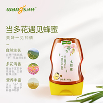 Wangs honey is pure and natural wild farmhouse Beehive honey self-produced nectar portable 305g