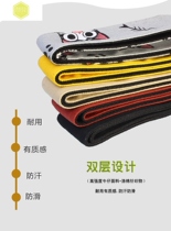 Canvas Guitar Ukulele Strap Folk Bass Denim Cotton Shoulder Strap Leather Head