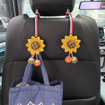 Car Back Hook car Interiors seat multifunction Invisible cartoon rear rear cute car with small hook for dress