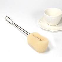 Simple creative bottle brush quick-drying antibacterial durable detachable loofah sponge water Cup brush cleaning brush
