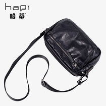 2021 new shoulder bag mens leather large capacity shoulder bag leisure horizontal head cowhide multifunctional trendy mens bag