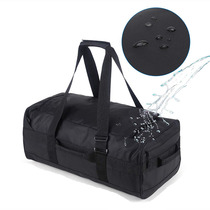 Waterproof travel bag outdoor pack large capacity shoulder fitness bag duffel bag self driving fire equipment bag customization