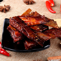 Homesick Mountain Hunan Teprolific and spicy hot fish tail 100g Fish products featured traditional flavor snacks snack