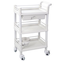 ABS mute instrument storage rack trolley instrument table beauty salon kindergarten delivery cupping truck