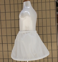 New childrens wedding dress short circle skirt support big and small number bony girl ballet performance Daily skirt