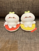 LLJ clip machine accounts for genuine twelve long grass face dumpling swimming circle dumpling plush pendant doll full of hundreds