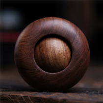 Mysore black meat India Laoshan sandalwood turn of luck sandalwood one-piece craft transfer beads handball