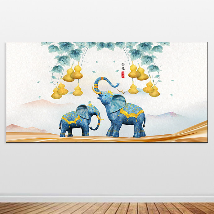 新品·縁起象、壁画、背景、掛画 大象装饰画-大象装饰画促销价格、大象装饰画品牌- 淘宝