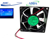 New ADDA silent 8025 8CM chassis 12V0 12A AD0812LX-A70GL motherboard cooling fan