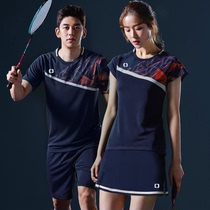 New large size badminton suit womens suit fashion mens sportswear table tennis tennis air volleyball suit team uniform customization