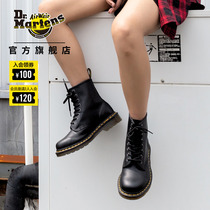 Drmartens 1460 NAPPA SOFT LEATHER 8 HOLES MARTIN BOOTS RETRO INRON OVERFIRE SHORT BOOTS MARTINE
