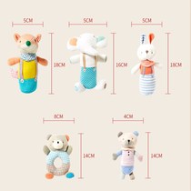 Baby Cloth Art Cartoon Appeasement Loud-Ling Toy Newborn Baby Animal Rocking Doll Hand Puppet Soothing Toys