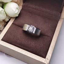 18K gold request wedding mens real diamond ring Mens ring nude diamond ring custom platinum 1 carat diamond ring men