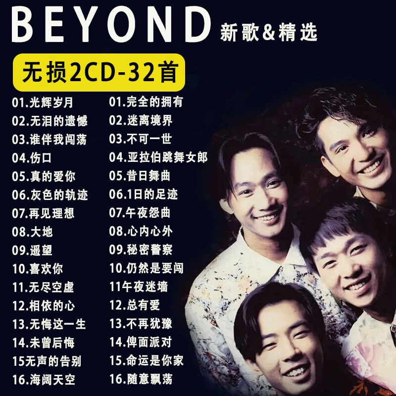 光輝歳月 Beyond CD 【貴重な初期オリジナル盤】 ⚠️動作不良品