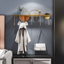 Minimalist Personality Hanging Hood Nordic Style Metal Light Lavish Hook Creative Door Rear Cloak Hook Hsumpen Shelf