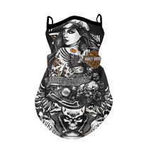 Clown skeleton hip hop sunscreen magic headscarf thin mask riding hood motorcycle face scarf mens collar female collar
