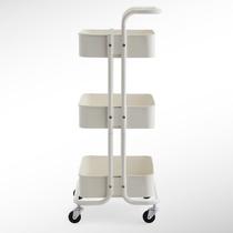 Beauty salon trolley three-layer skin Management Special tool cart hairdressing nail art Mobile Storage cart rack