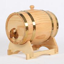 5 liters of oak solid wood wooden wine barrel White Wine Wine wine storage barrel household small wine barrel