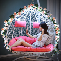 Birds nest hanging basket Hanging chair Rattan chair Swing Home leisure lazy indoor balcony Outdoor single hammock Cradle chair Rocking chair