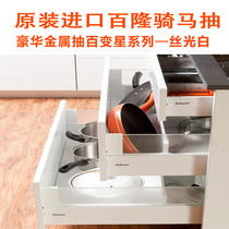 Hundreds Of Blum Blum 100 Variable Stars Luxury Metal Tracks Austria Import Drawers Damping Slide furniture damping rails