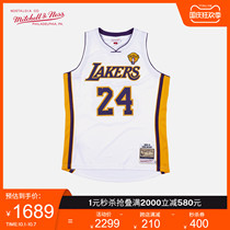 MitchellNess MN Kobe No. 24 jersey 09-10 Lakers AU retro jersey basketball uniform vest