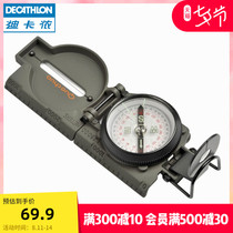 Decathlon Outdoor hiking sports Compass North Arrow Sports Multi-function portable board compass directional WSCT
