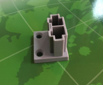 Cabinet Sink Beam Plastic Corner Yard Blocking Head Cabinet Pull Strip Sink Aluminum Alloy Beam Front Water Retaining Bar Corner Yard