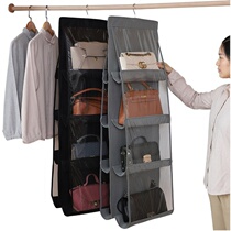 School season student bag storage hanging bag wardrobe three-dimensional hanging finishing fabric dust-proof storage rack dormitory artifact